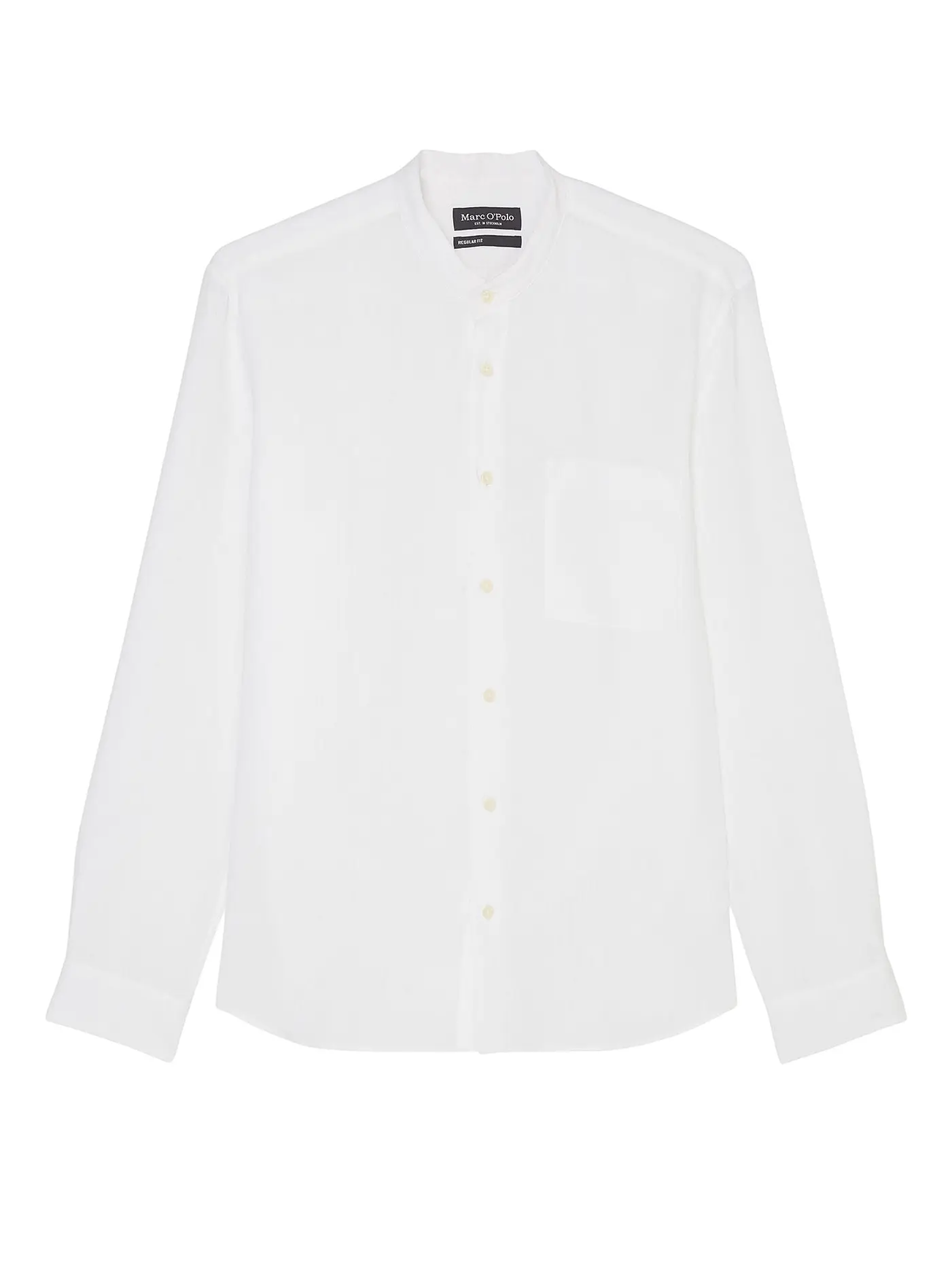 MARC O'POLO | Leinenhemd | weiss